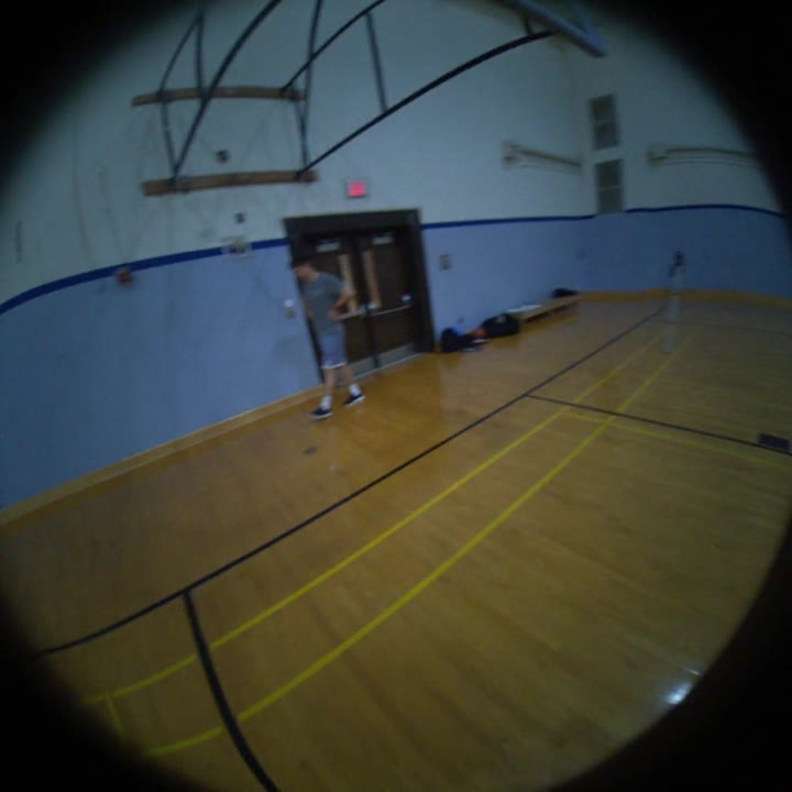 Egocentric input for the basketball shots example